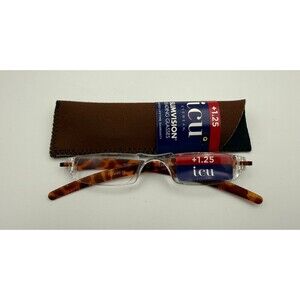 ICU Eyewear by Dr. Dean Edell Slim Vision Reading Glasses +1.25 Magnification